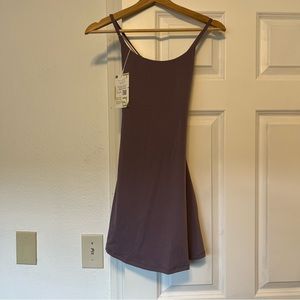 Everyday Cloudful™ Fabric Backless 2-in-1 Flare Workout Dress-Wannabe